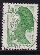 2627 - Frankrijk michel 2619A gestempeld , Liberté, Verzenden, Gestempeld