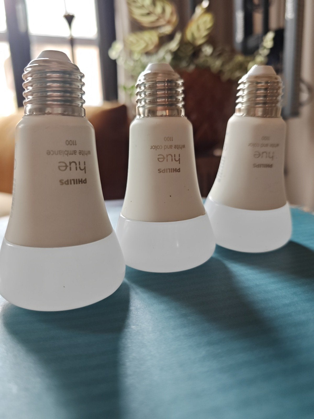 3x Philips Hue White and Color E27 Smart Lampen, Huis en Inrichting, Lampen | Losse lampen, Ophalen of Verzenden, E27 (groot)