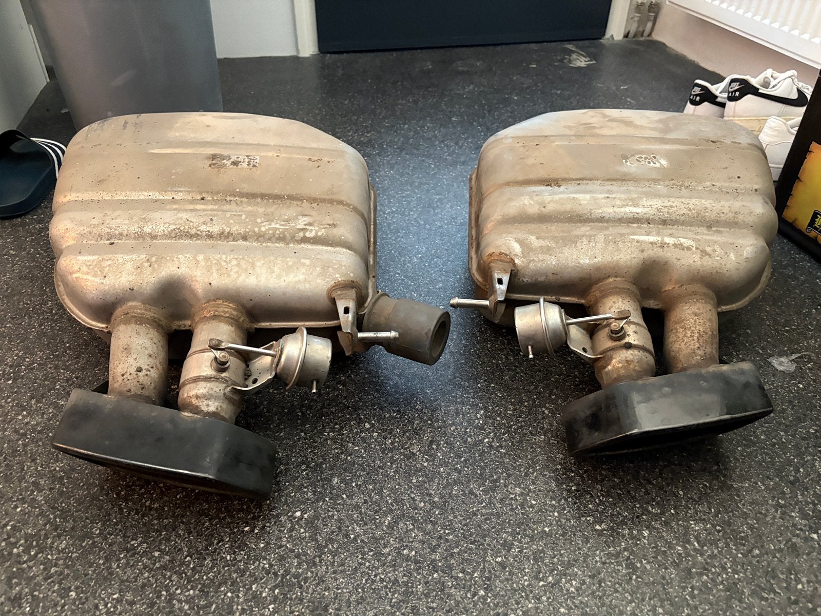 Originele einddempers BMW 550i F10, Ophalen of Verzenden, Gebruikt, BMW