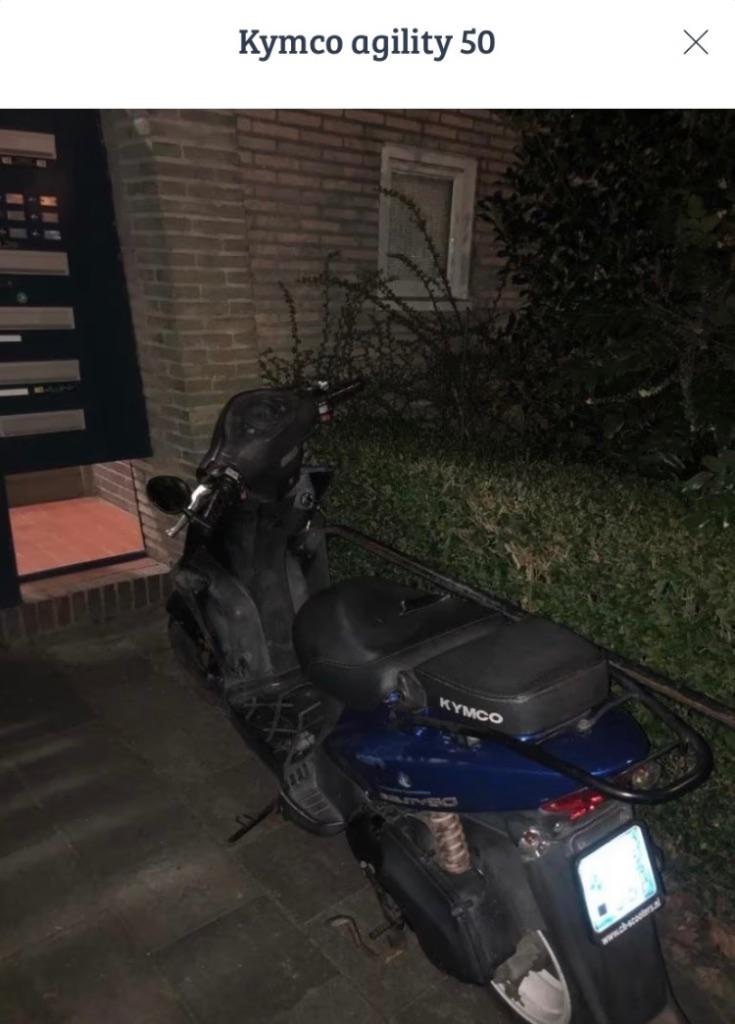 Kymco, Ophalen, Gebruikt, Maximaal 45 km/u, Agility