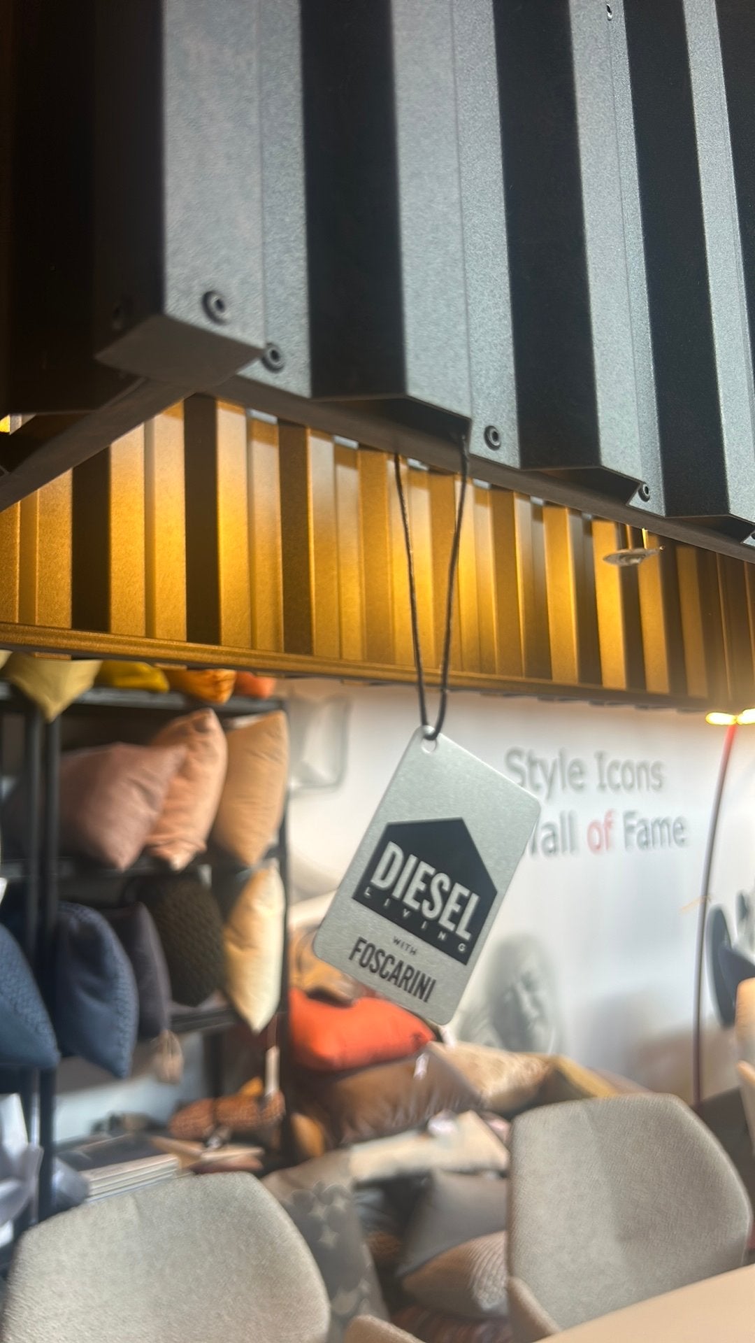 Foscarini Diesel container hanglamp, Ophalen