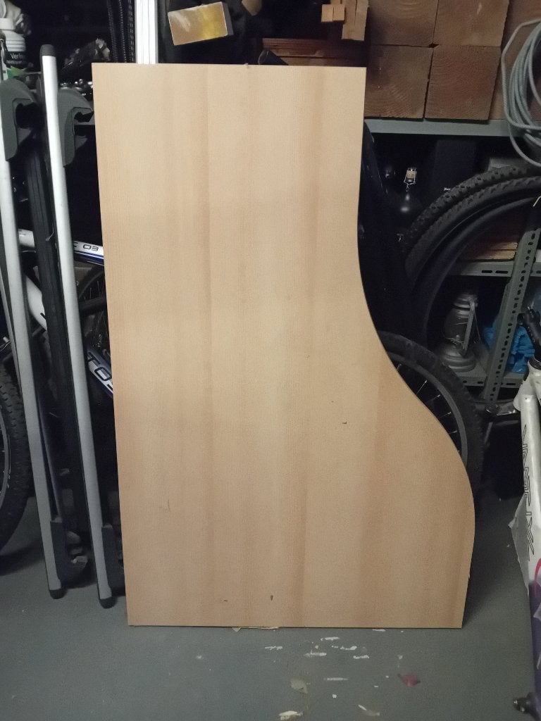 Hoekbureau, Ophalen, Gebruikt, Hoekbureau, 79 cm