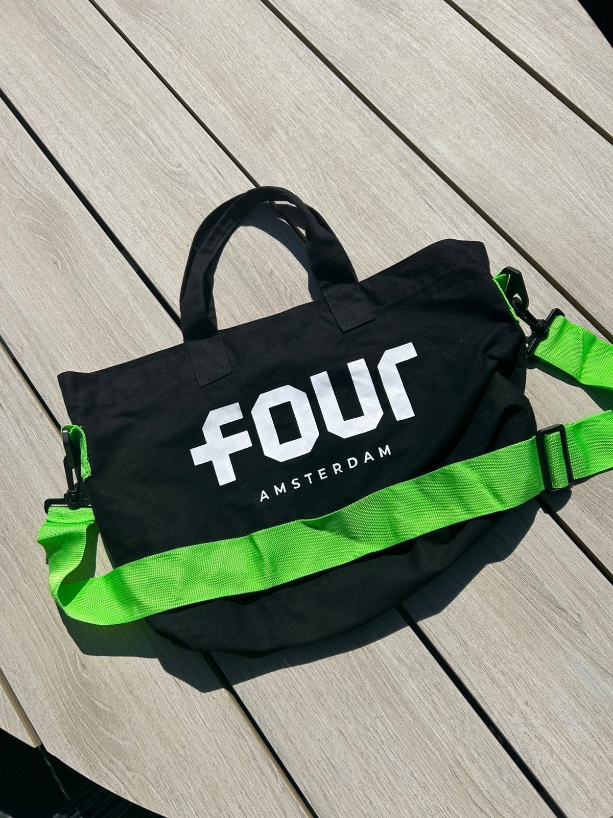 Four Amsterdam tas, Ophalen of Verzenden, Zo goed als nieuw, Zwart, Overige merken