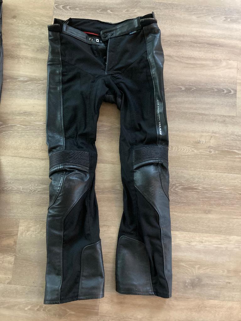 Motorbroek leer, dames Revit mt 38 lang, Ophalen, Dames, Tweedehands, Rev'it!