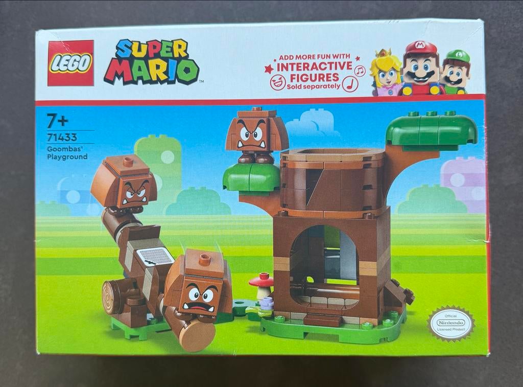 Nieuw LEGO Super Mario Goombas' Playground (71433), Overige thema's, Lego, Nieuw, Ophalen of Verzenden