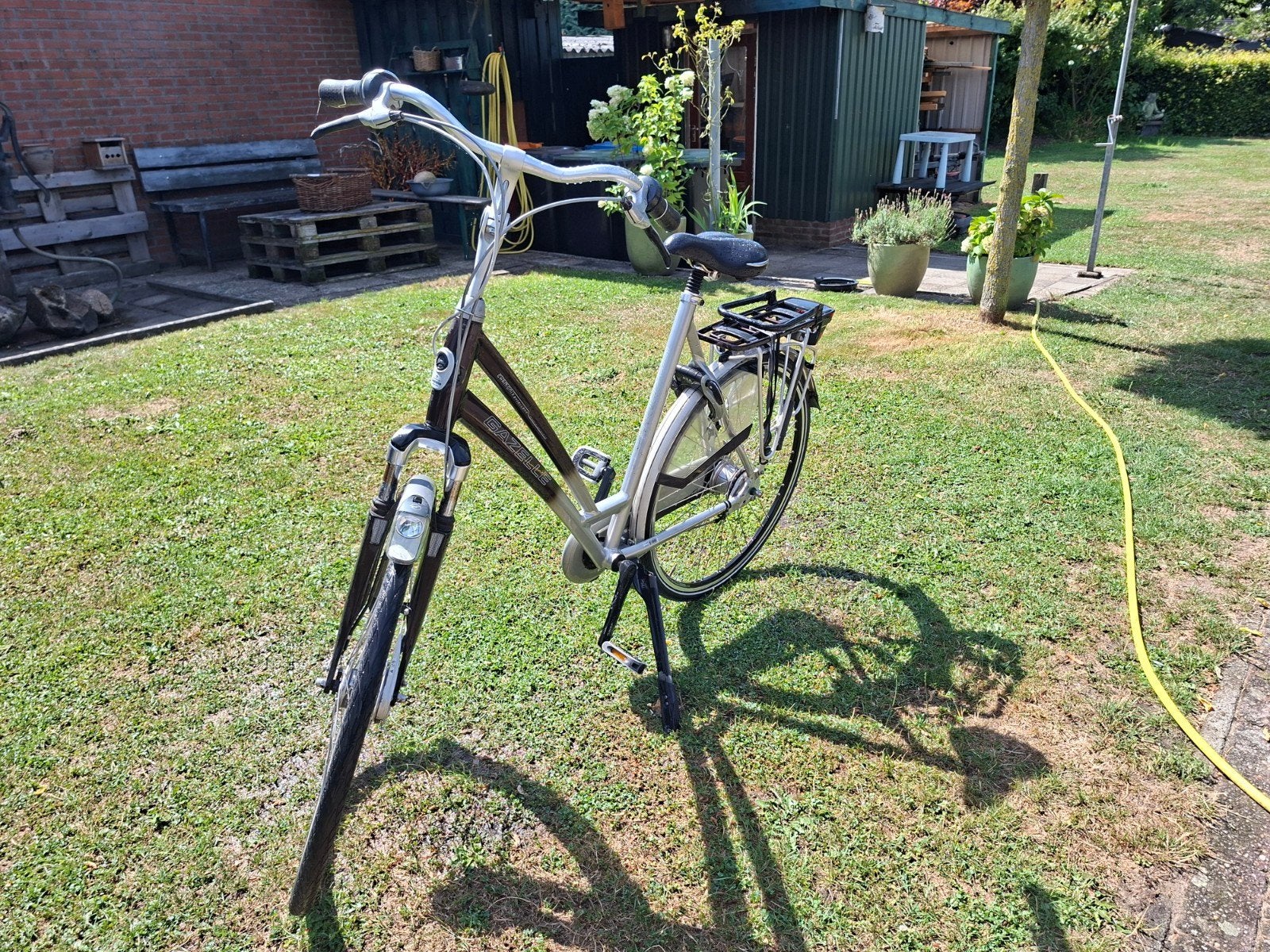 gazelle stadsfiets, Fietsen en Brommers, Elektrische fietsen, Ophalen, Gebruikt, Gazelle