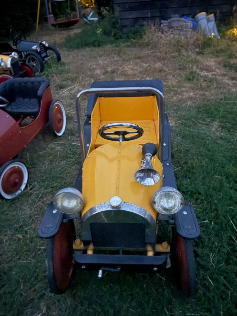 brum trapauto met verlichting en sidepods, Ophalen of Verzenden