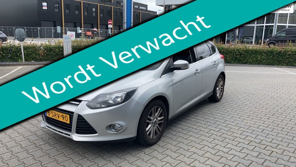 Ford Focus 1.6 Titanium 182pk 2e eig. Clima Schuifdak Trekha, Auto's, Ford, Gebruikt, 4 cilinders, Leder en Stof, 665 kg