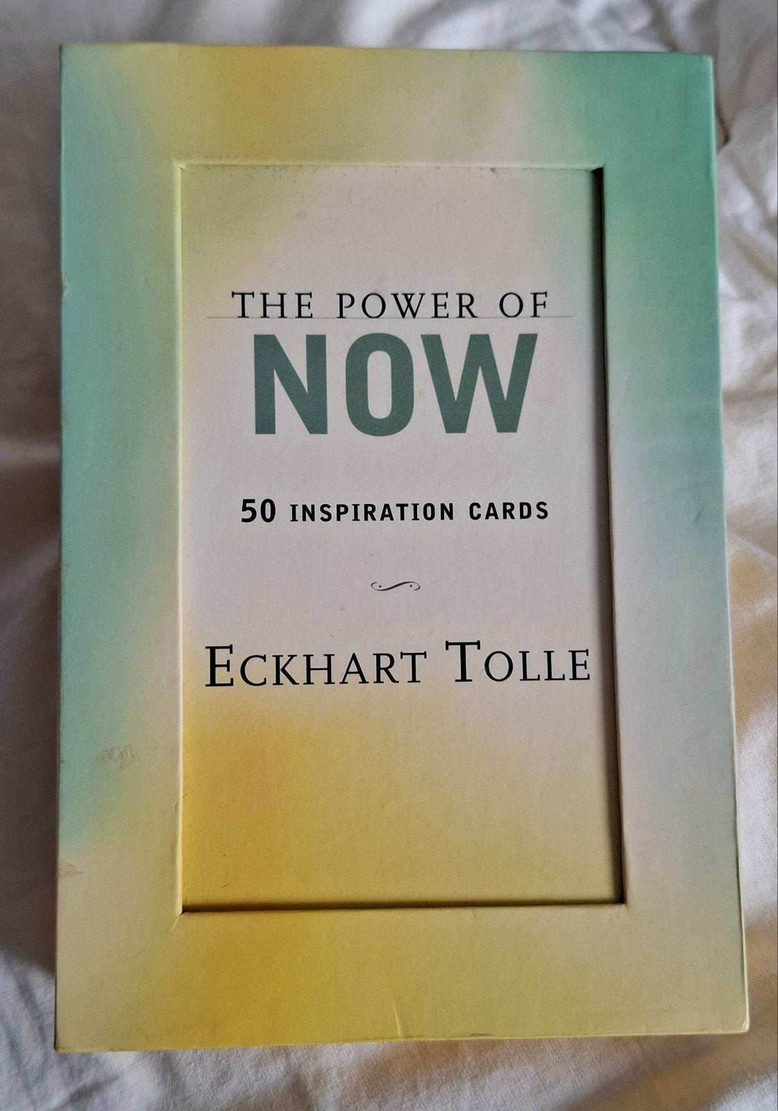 The Power of Now – 50 Inspiratiekaarten Eckhart Tolle, Spiritualiteit algemeen, Overige typen, Ophalen of Verzenden, Zo goed als nieuw