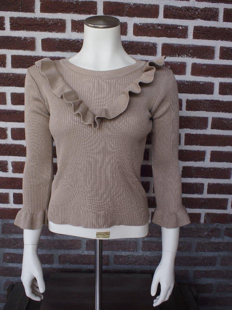 Mooie Beige trui maat XS, Ophalen of Verzenden, Zo goed als nieuw, Maat 34 (XS) of kleiner, Beige
