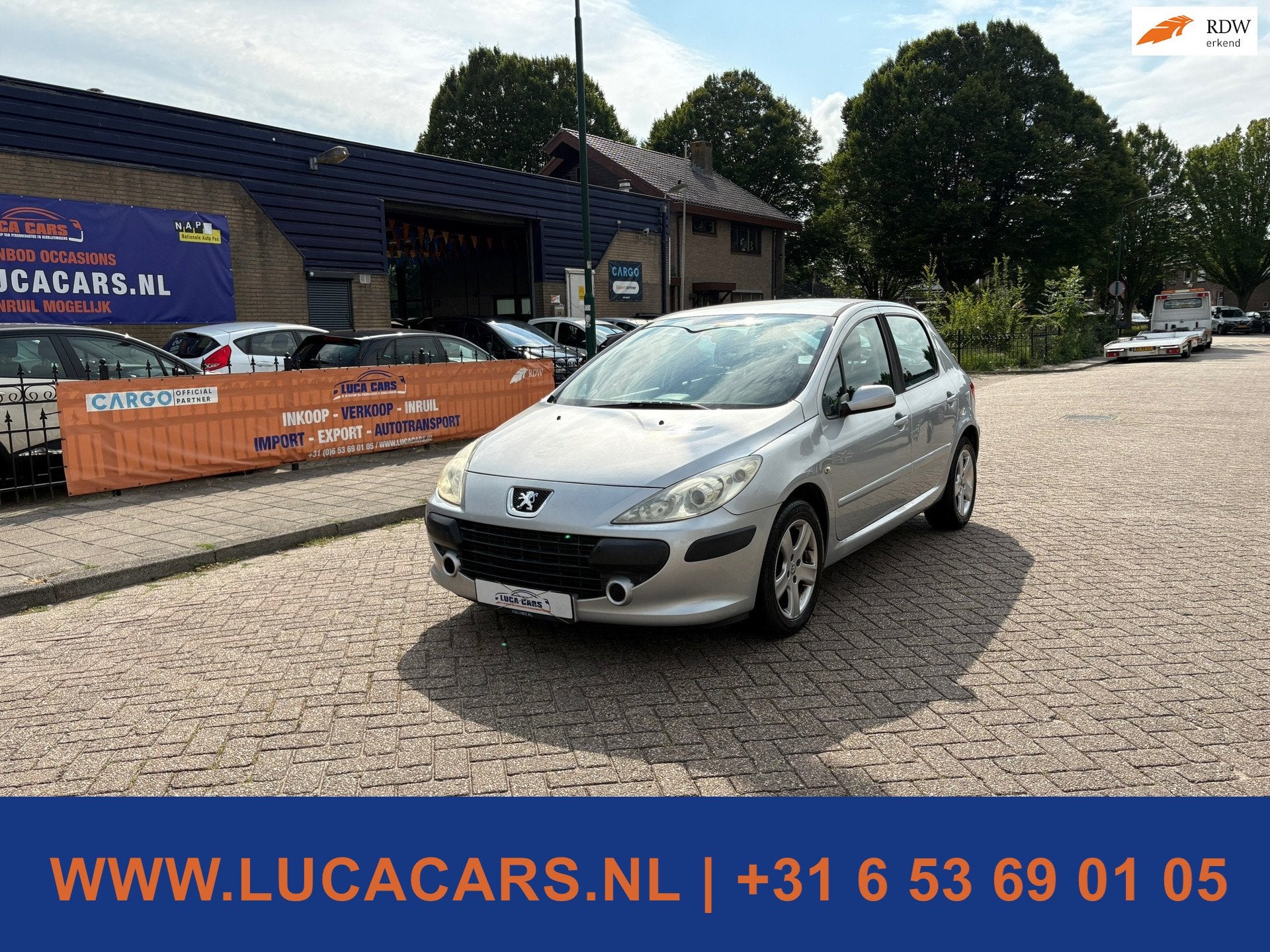 Peugeot 307 1.6-16V D.Sign 2X SLEUTEL + BOEKJES!, Auto's, Peugeot, Voorwielaandrijving, Gebruikt, 4 cilinders, 635 kg