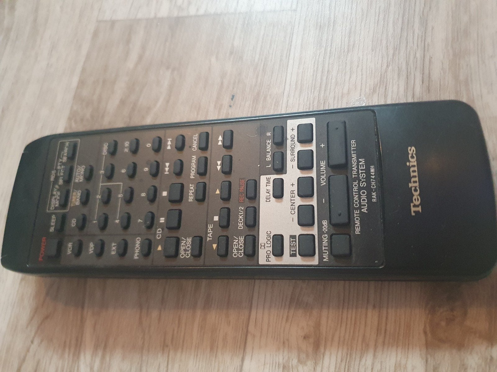 Technics SA-EX310 AV Control Stereo Receiver met afstand, Gebruikt, 120 watt of meer, Stereo, Ophalen