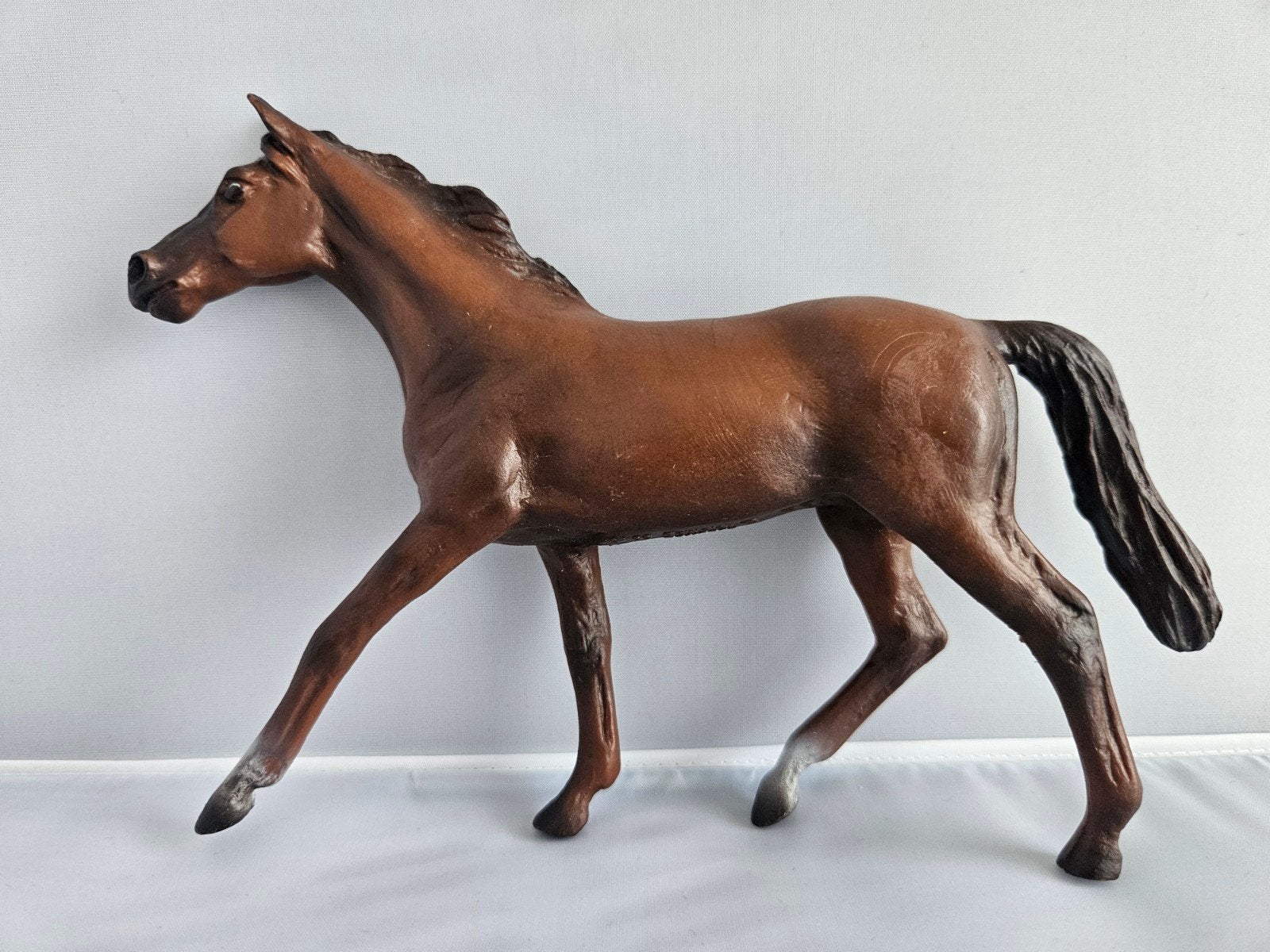 Schleich 16751 dravende merrie van Ingo Koblischek, Ophalen, Zo goed als nieuw, Paard, Beeldje of Figuurtje