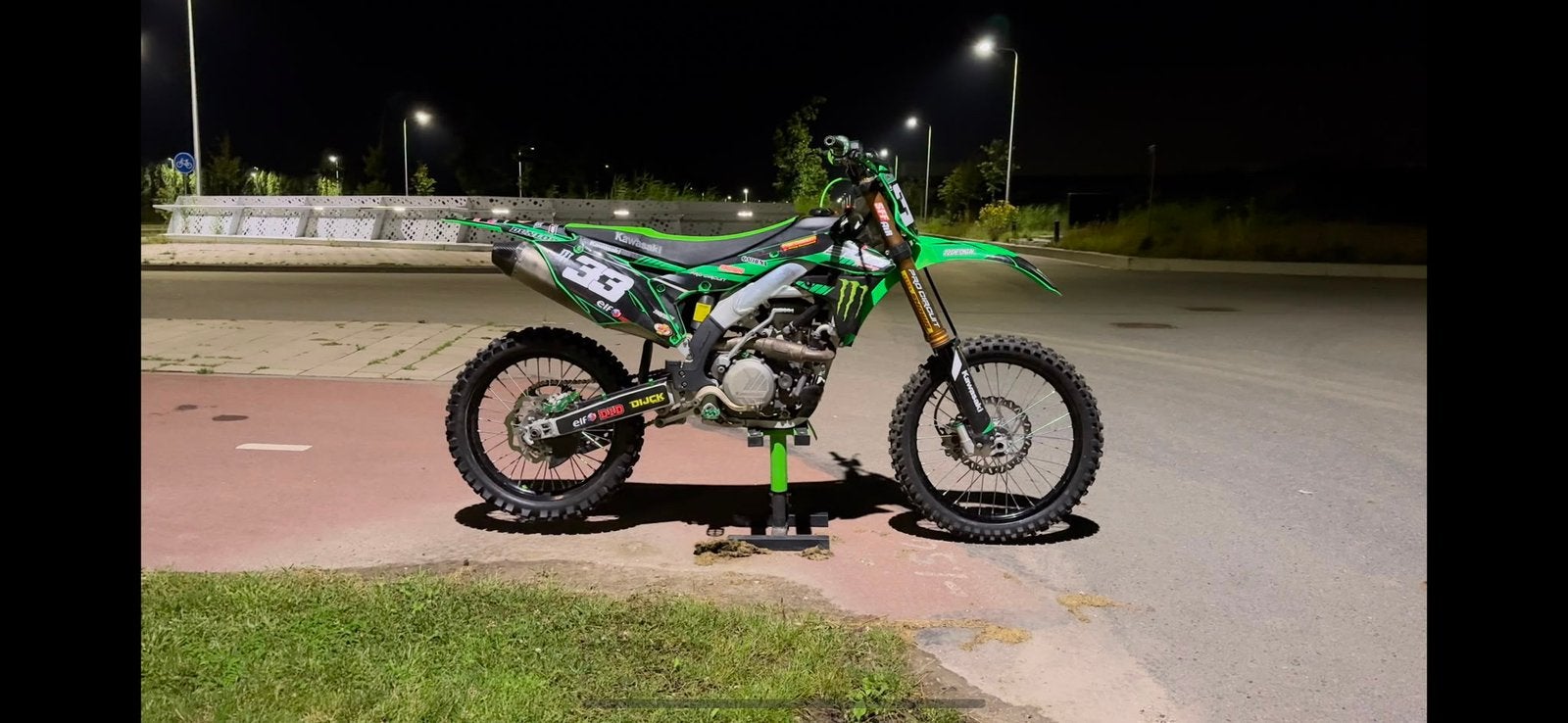 Kawasaki KX450F 2018 – Pro Circuit - 450cc 4 tact, Ophalen, Zo goed als nieuw, 450 cc, Overige typen