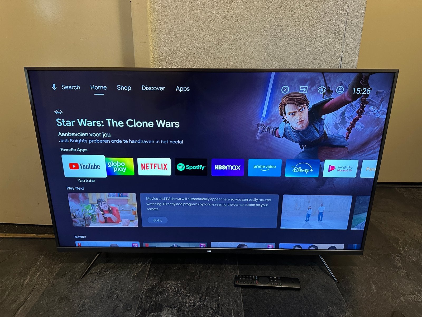 Xiaomi smart tv 43 inch 4K Ultra HD, Audio, Tv en Foto, Televisies, LED, Zo goed als nieuw, 100 cm of meer, 4k (UHD)