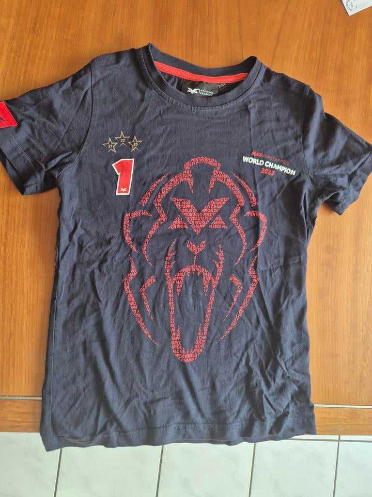 Origineel Max Verstappen T-shirt - Maat 140 - Goede staat, Ophalen of Verzenden, Max Verstappen, Jongen of Meisje, Shirt of Longsleeve