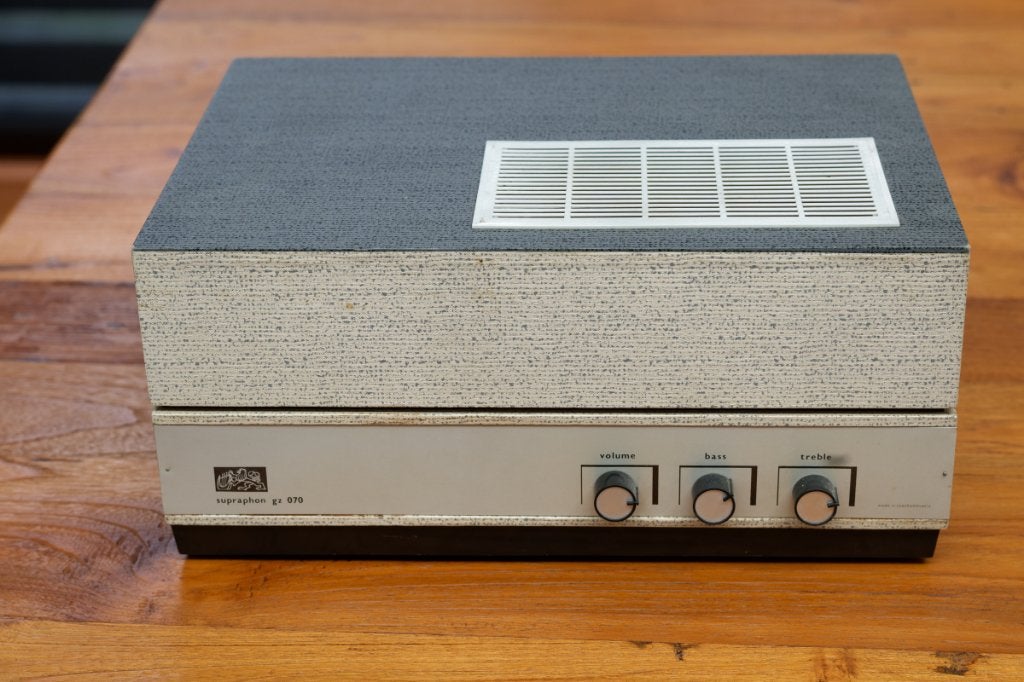 Supraphon GZ 070 vintage platenspeler jaren '70, Ophalen of Verzenden, Gebruikt, Platenspeler, Overige merken
