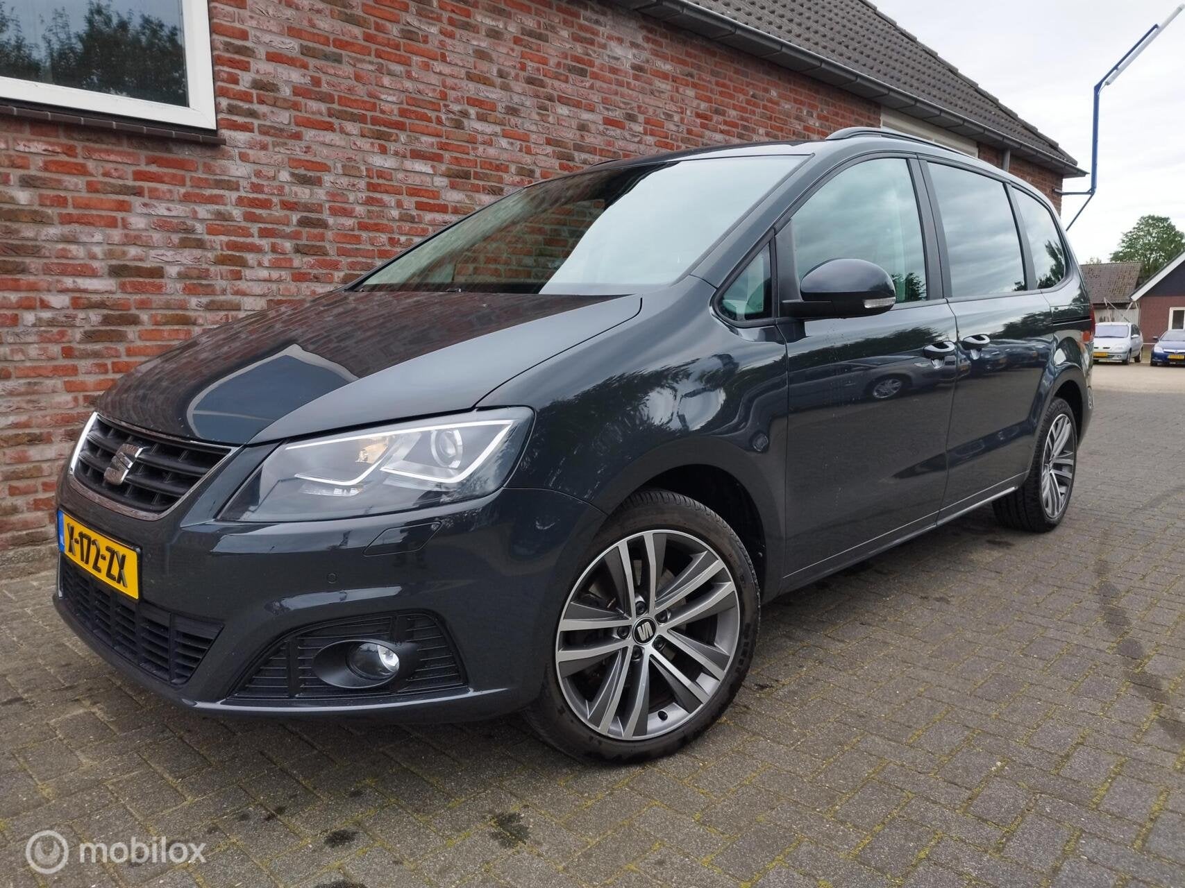 Seat Alhambra 1.4 TSI FR bomvolle auto, kinderzit cam kessy, Auto's, 15 km/l, Euro 6, 4 cilinders, 7 stoelen