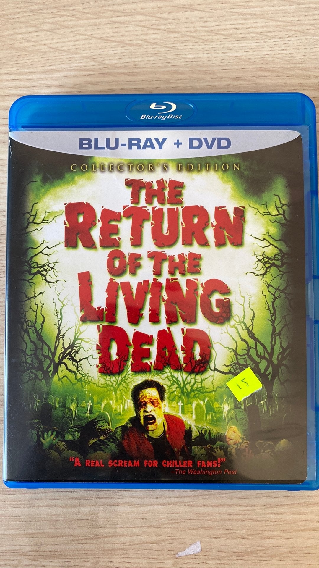 The return of the living dead blu ray horror, Cd's en Dvd's, Ophalen of Verzenden, Zo goed als nieuw, Horror