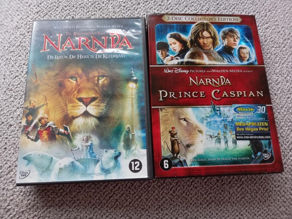 Narnia deel 1 en 2, set, Alle leeftijden, Ophalen of Verzenden, Zo goed als nieuw