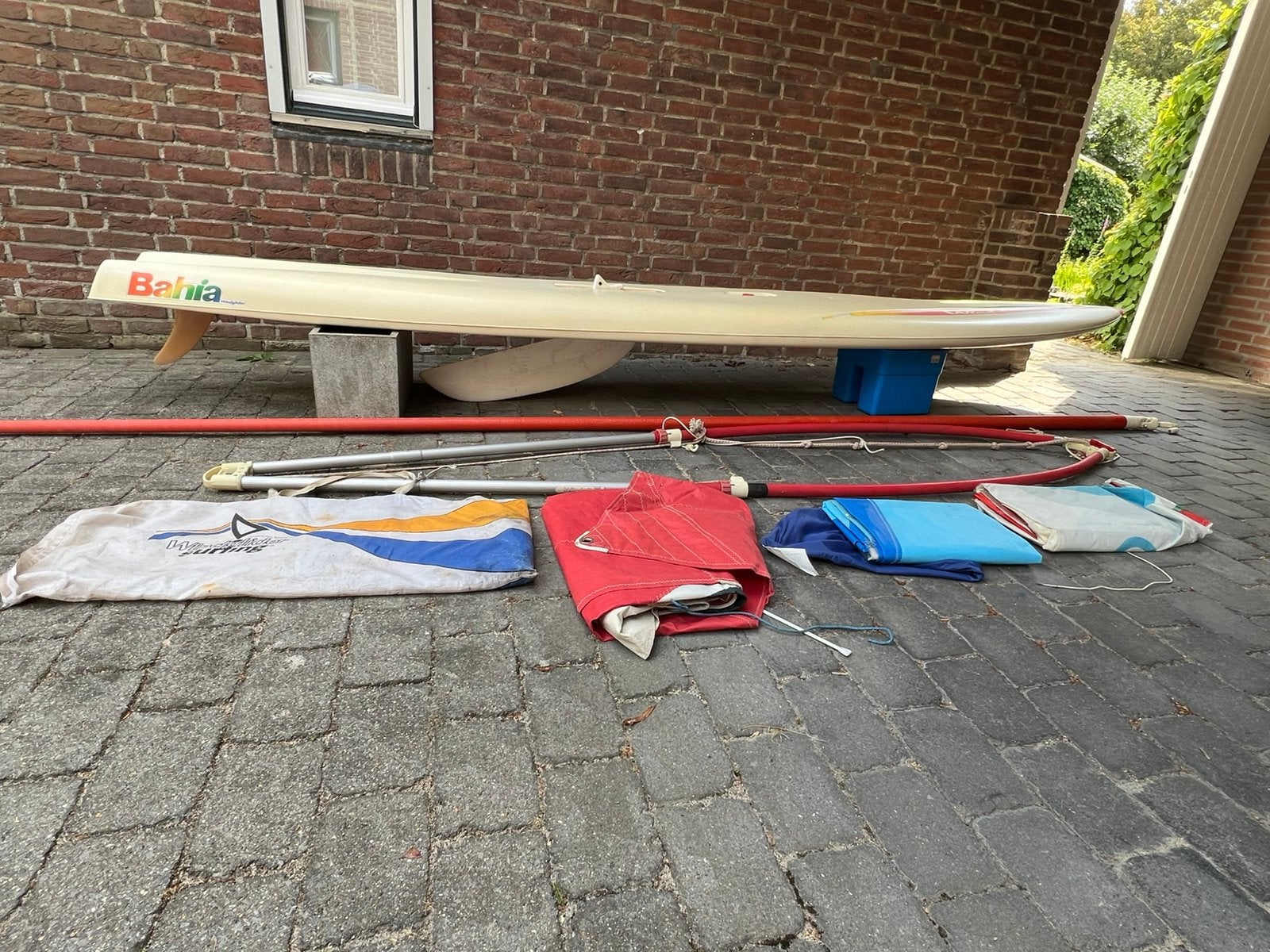 Surfplank Windglider Bahia met toebehoren, Ophalen, Gebruikt, Minder dan 15 m², Overige typen