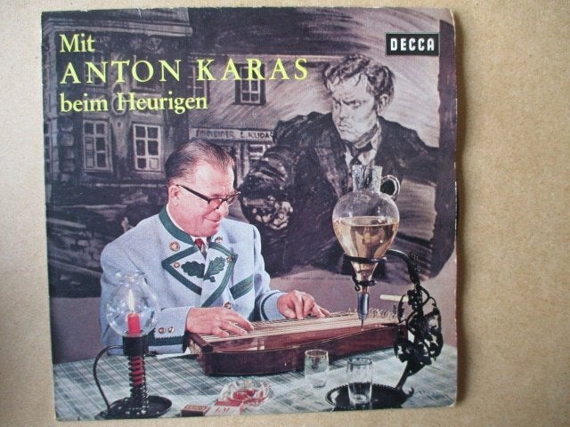 s2904 anton karas - mit anton karas beim heurigen, Ophalen, Gebruikt, 7 inch, Overige genres