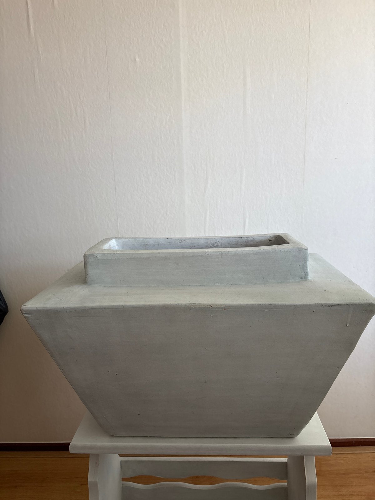 Grote betonnen bloembak - PTMD Collection, Ophalen, Gebruikt, Vierkant, Binnen