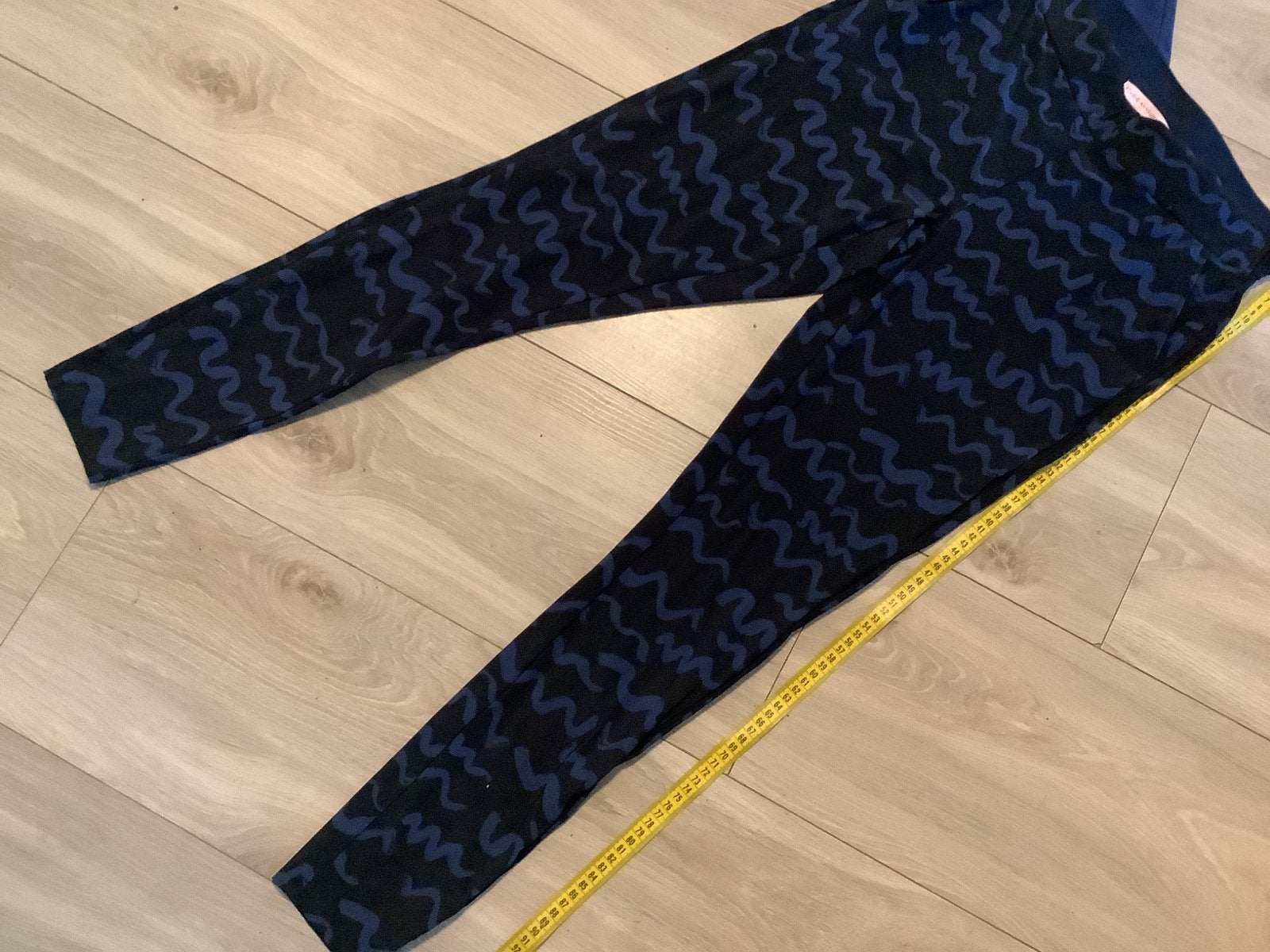 Studio Anneloes travelstof set broek M en top L, Ophalen of Verzenden, Zo goed als nieuw, Maat 38/40 (M), Blauw