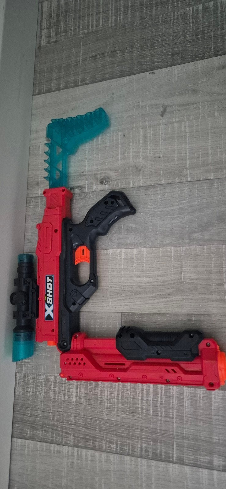X-Shot speelgoedgeweer met vizier, Ophalen of Verzenden, Gebruikt