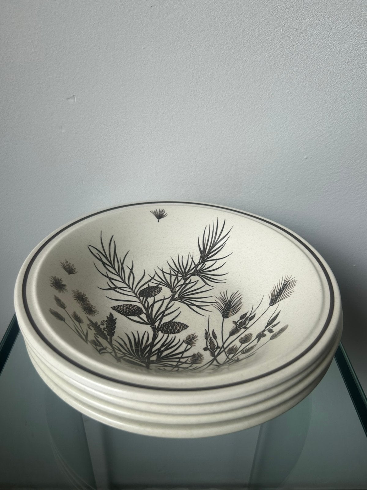 Soepborden Pinewood Grindley (set 4 st), Ophalen of Verzenden, Rond