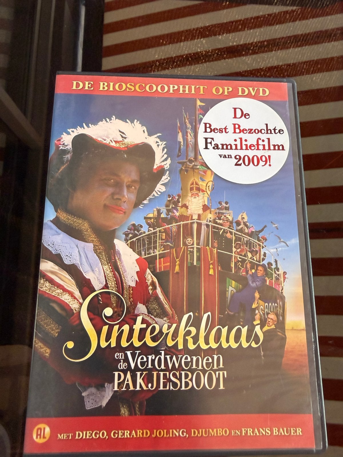 Sinterklaas en de Verdwenen Pakjesboot DVD, Gebruikt, Alle leeftijden, Familie, Film