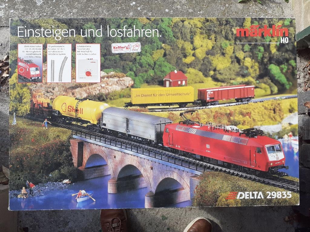 Handige opbergdoos voor Märklin 29835 Startset K-rails, Hobby en Vrije tijd, Modeltreinen | H0, Wisselstroom, Ophalen of Verzenden