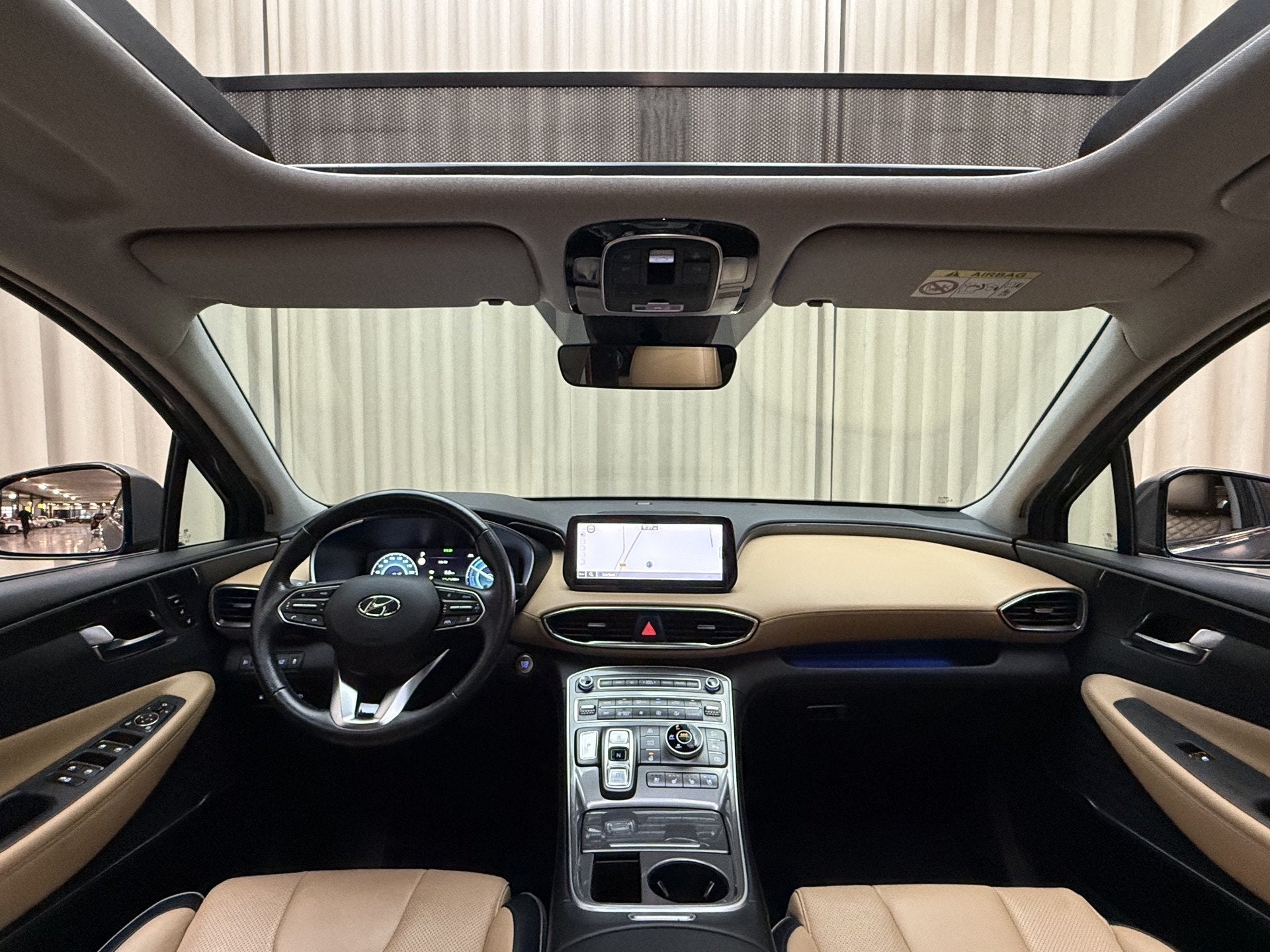 Hyundai Santa Fe 1.6 T-GDI PHEV Premium Sky Full Option / St, Santa Fe, Gebruikt, Huisgarantie, 4 cilinders