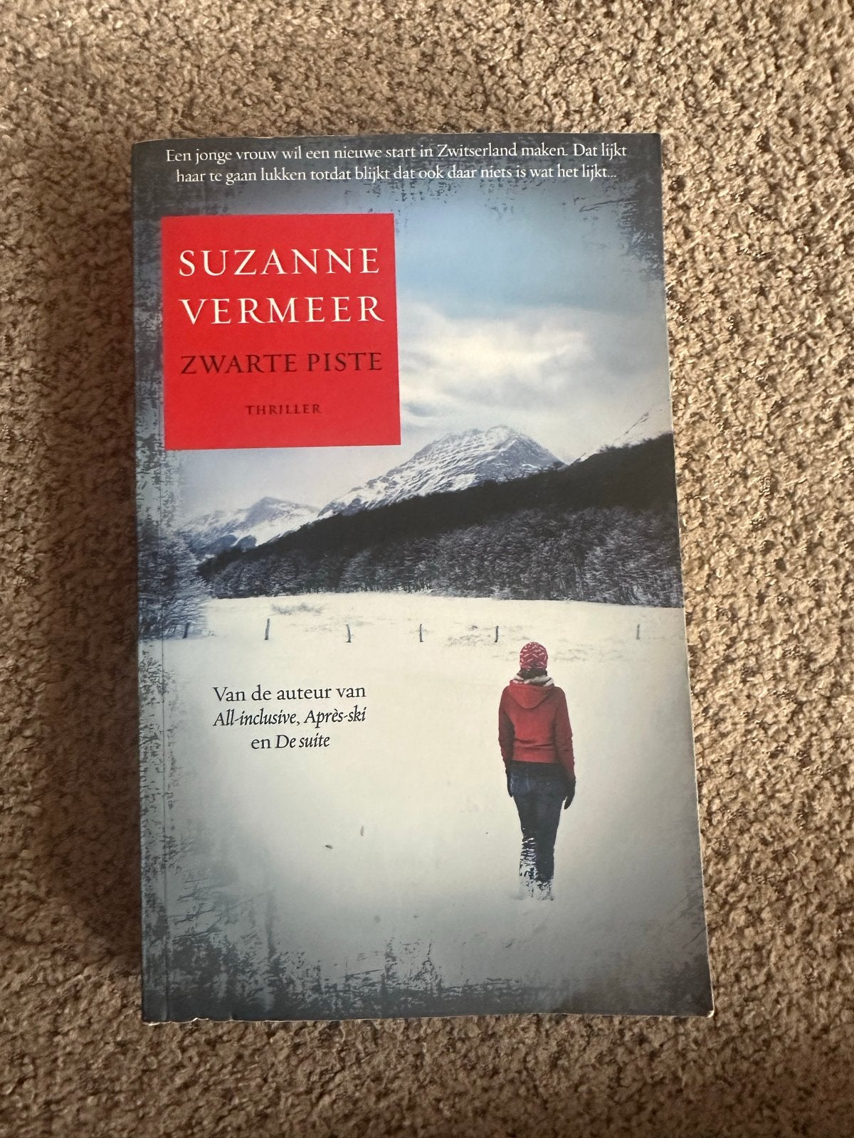 Suzanne Vermeer - Zwarte Piste (Thriller), Boeken, Verzenden, Gelezen, Nederland