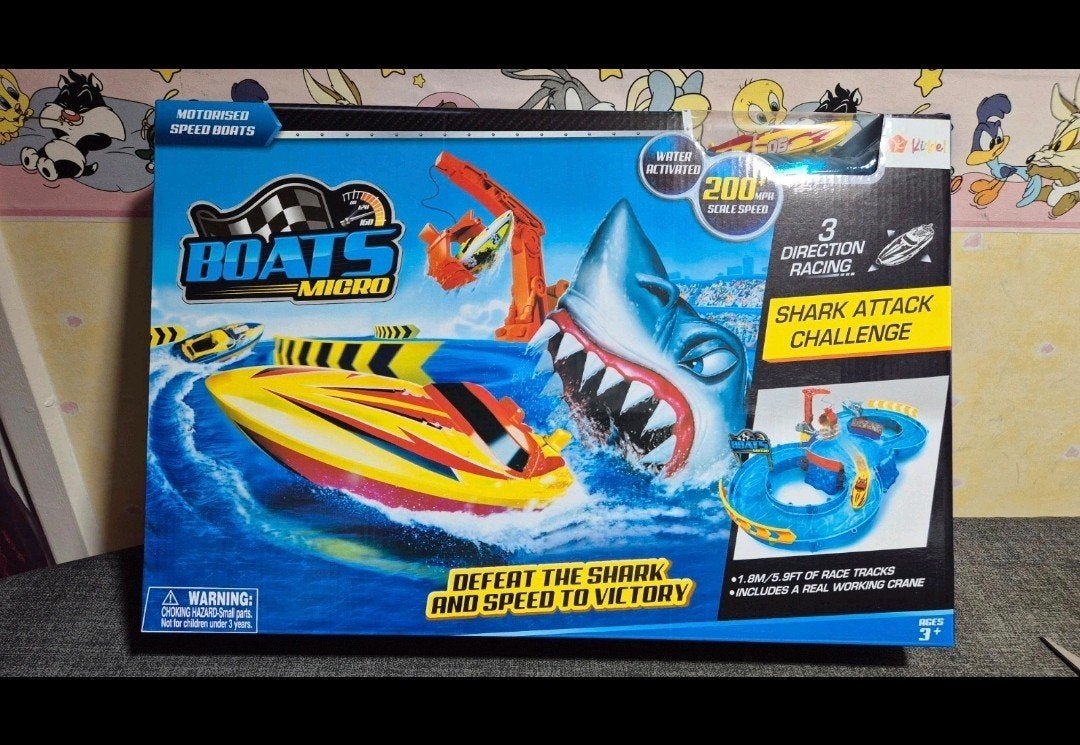 ZURU Micro Boats Shark Attack Challenge Speelset Nieuw, Ophalen of Verzenden, Nieuw, Jongen of Meisje