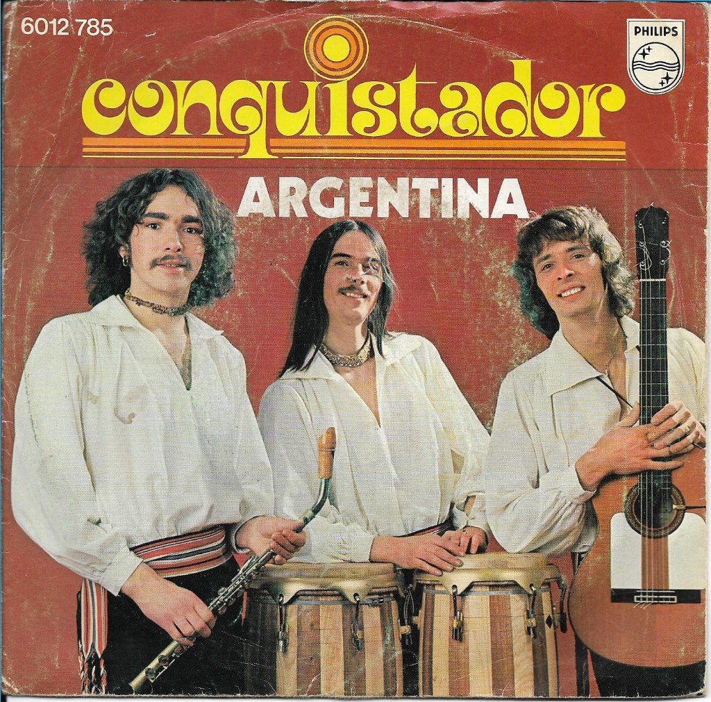 Conquistador. - Argentina, Cd's en Dvd's, Ophalen of Verzenden, Gebruikt, 7 inch, Pop