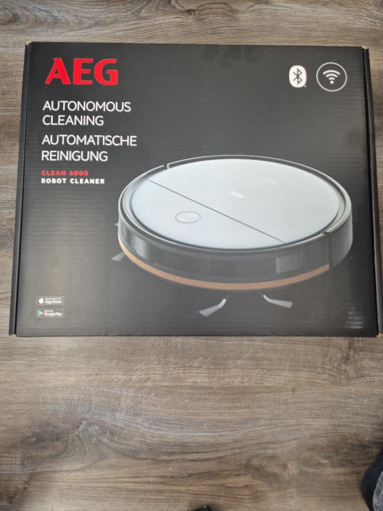 Aeg robot stofzuiger, Witgoed en Apparatuur, Stofzuigers, Ophalen, Nieuw, Robotstofzuiger