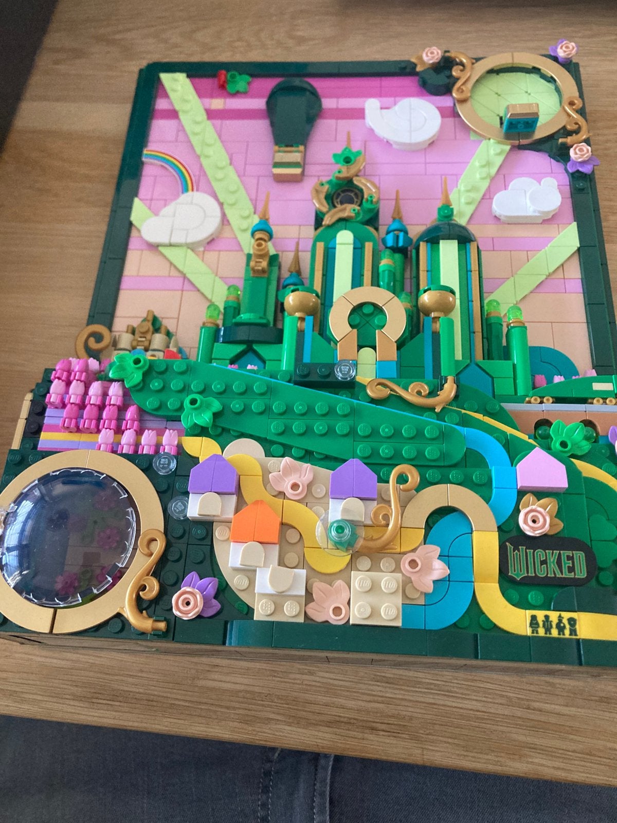 Lego wicked Emerald City muurkunst 75685, Ophalen of Verzenden, Lego