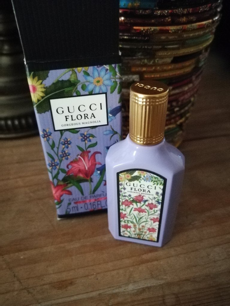 Gucci Flora Gorgeous Magnolia parfum miniatuur 5ml, Ophalen, Nieuw