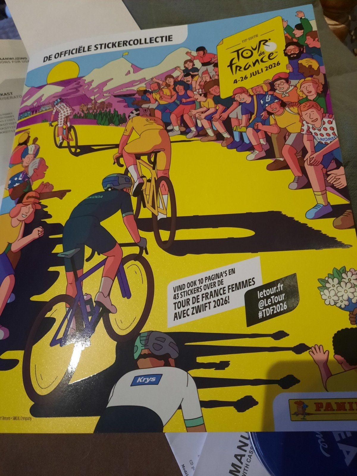 Panini Stickers Tour de France 2026, Ophalen of Verzenden, Nieuw, Meerdere stickers