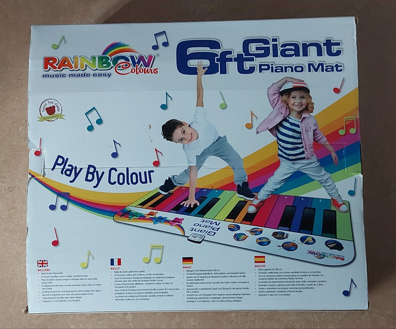 Rainbow 6ft Giant Pianomat, Kinderen en Baby's, Ophalen, Gebruikt