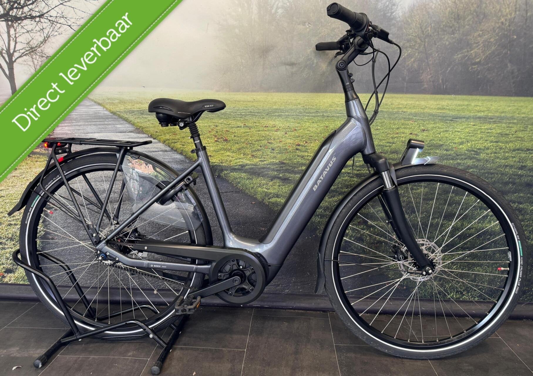 Batavus Finez E-Go Elektrische fiets met Bosch Middenmotor, Batavus, Info@accell-group.com, Accell Nederland B.V., Industrieweg 4, 8444 AR Heerenveen, Nederland