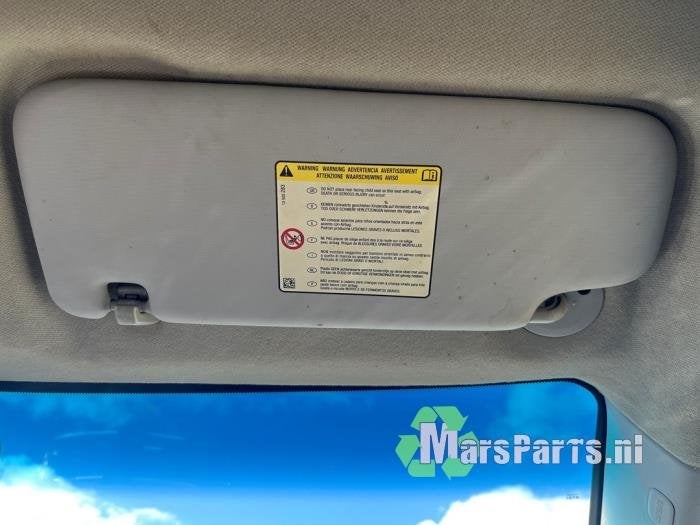 Zonneklep van een Chevrolet Spark, Auto-onderdelen, Gebruikt, -, Ophalen of Verzenden, -