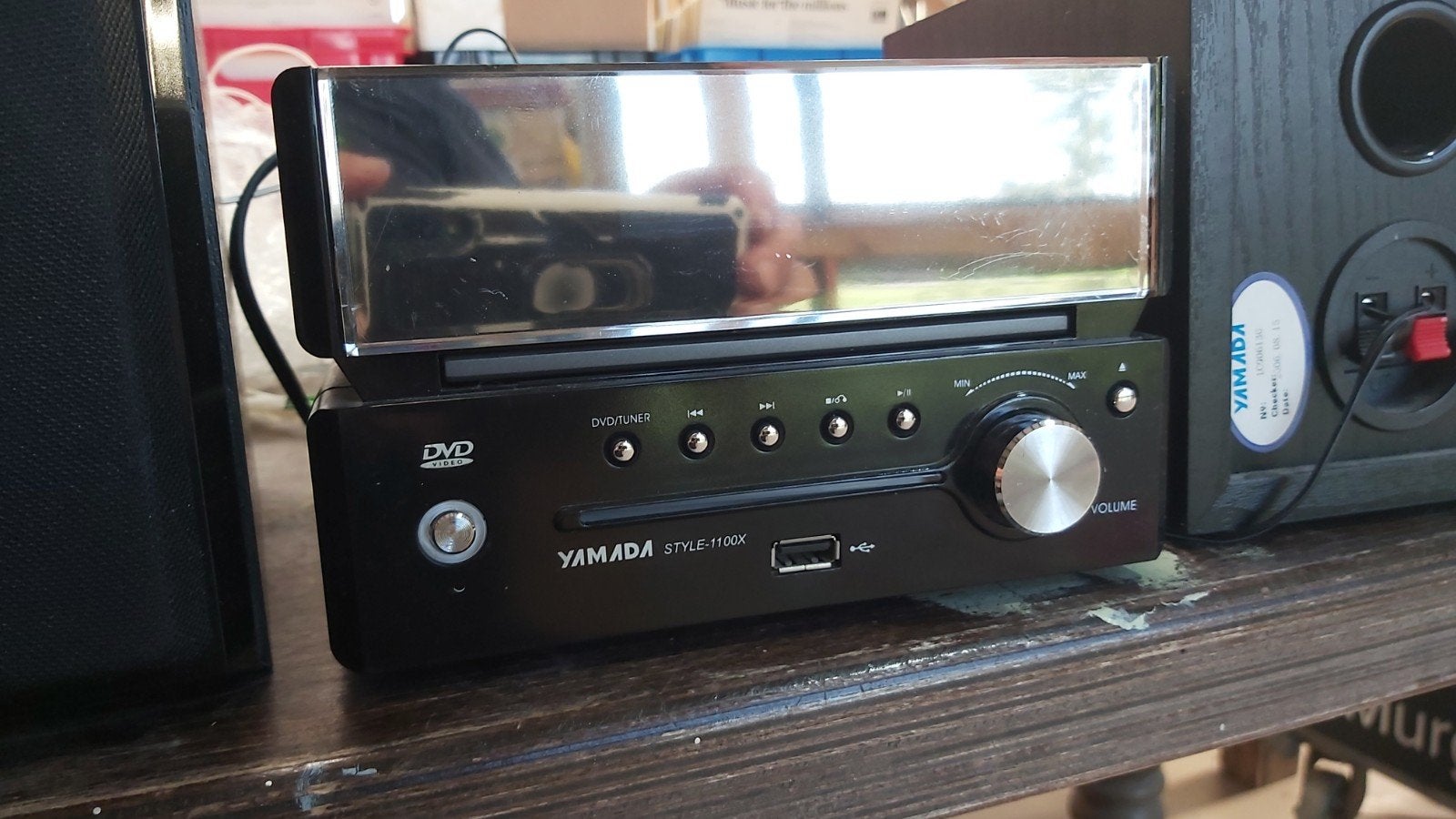 Cd Dvd speler & SD aansluiting microset Yamada Style 11000X, Ophalen of Verzenden