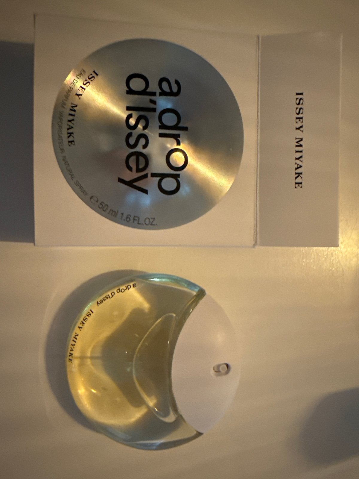 Issey Miyake A Drop d'Issey Eau de Parfum 50ml, Ophalen, Zo goed als nieuw