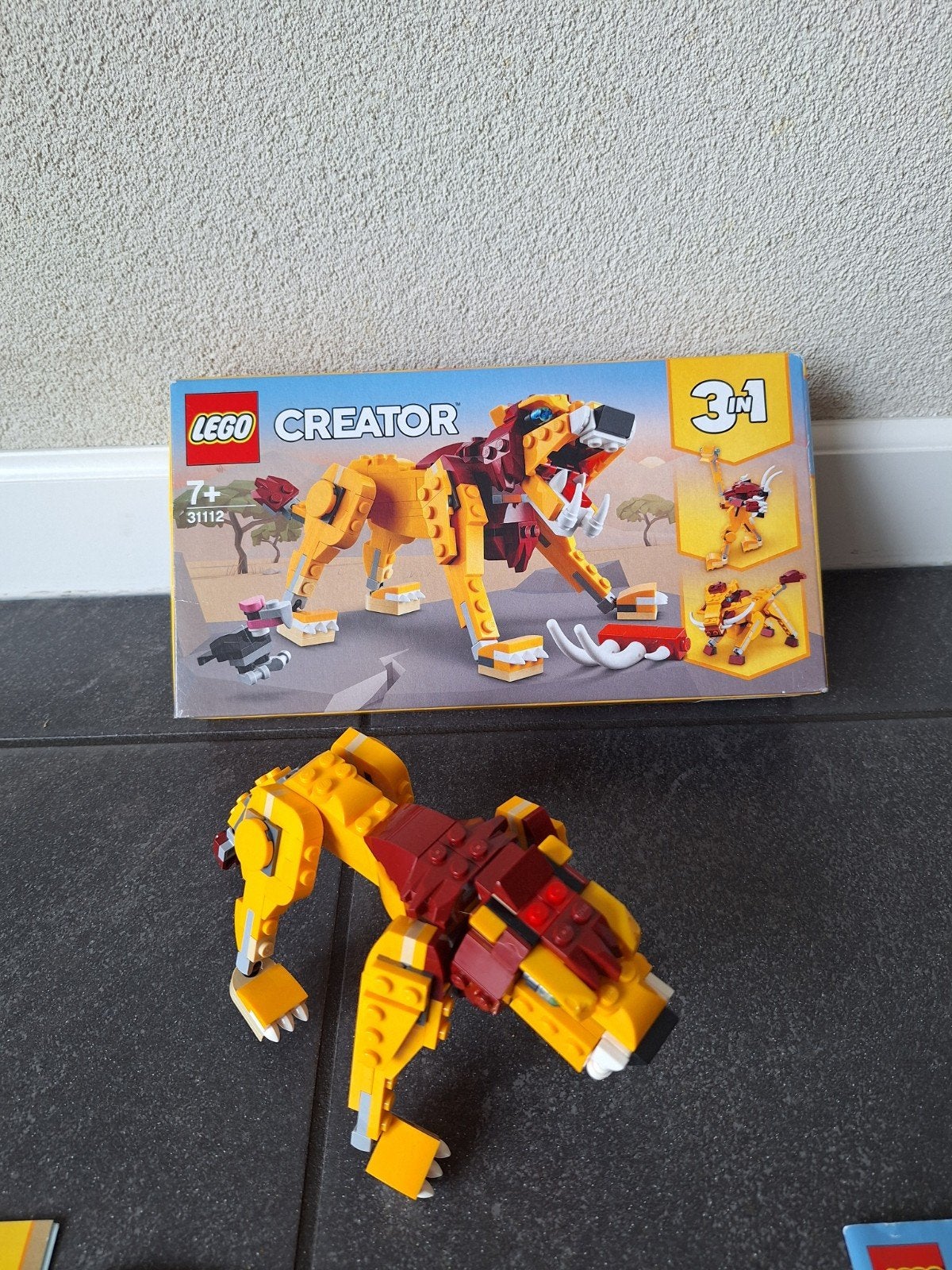 Lego Creator 31112 Wilde Leeuw 3-in-1 set, Ophalen, Compleet, Gebruikt, Lego