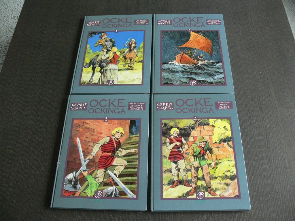 Ocke Ockinga - 4 delen, Boeken, Stripboeken, Meerdere stripboeken, Ophalen of Verzenden, Zo goed als nieuw