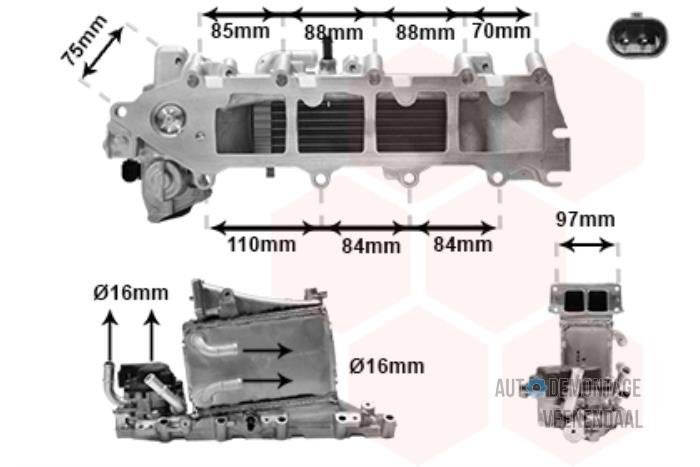 Intercooler van een Seat Ibiza, -, -, Nieuw, Ophalen of Verzenden