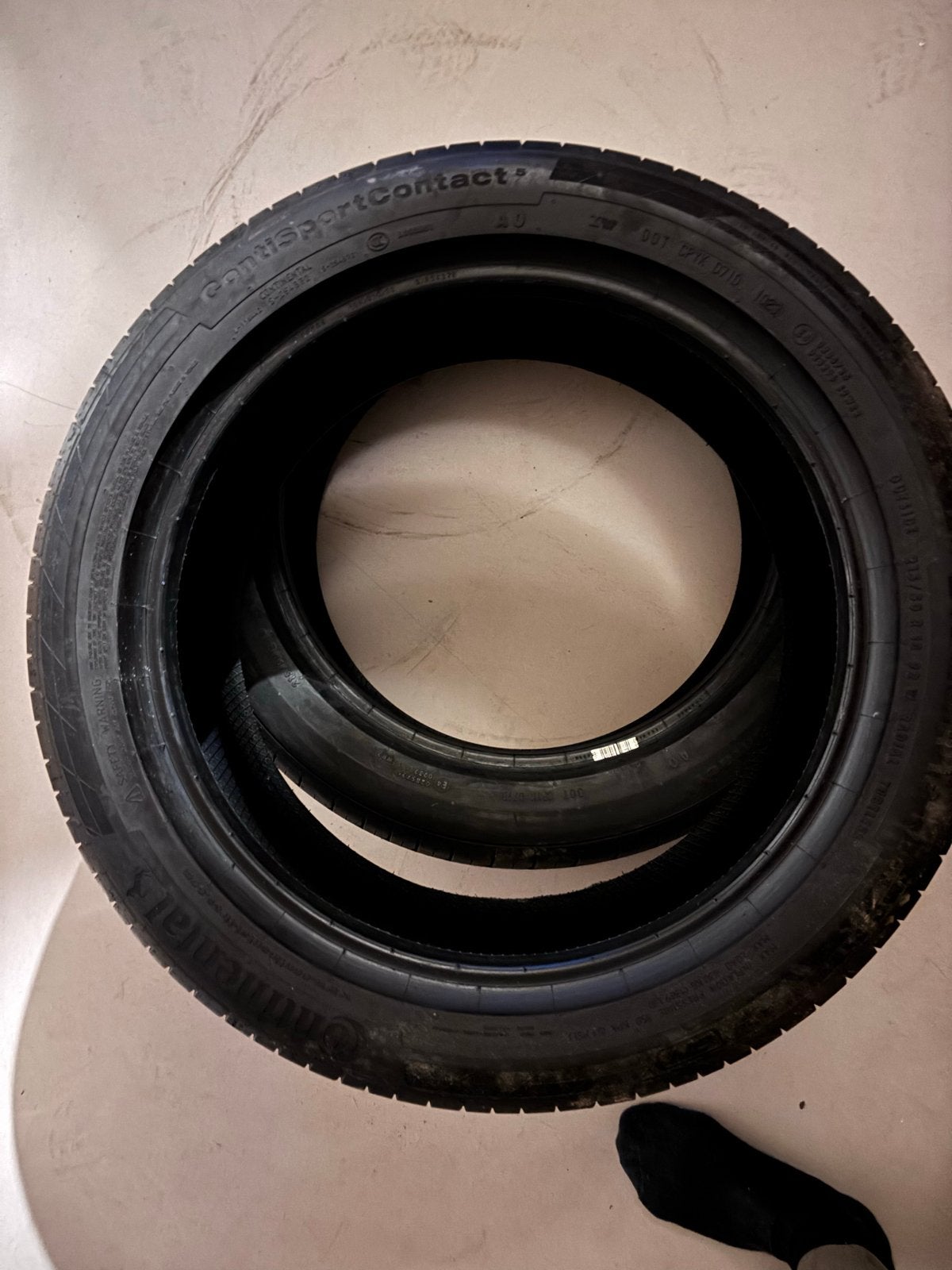 Set van 4 Continental zomerbanden 215/50 R18 W, 18 inch, Ophalen of Verzenden, Band(en), Personenwagen