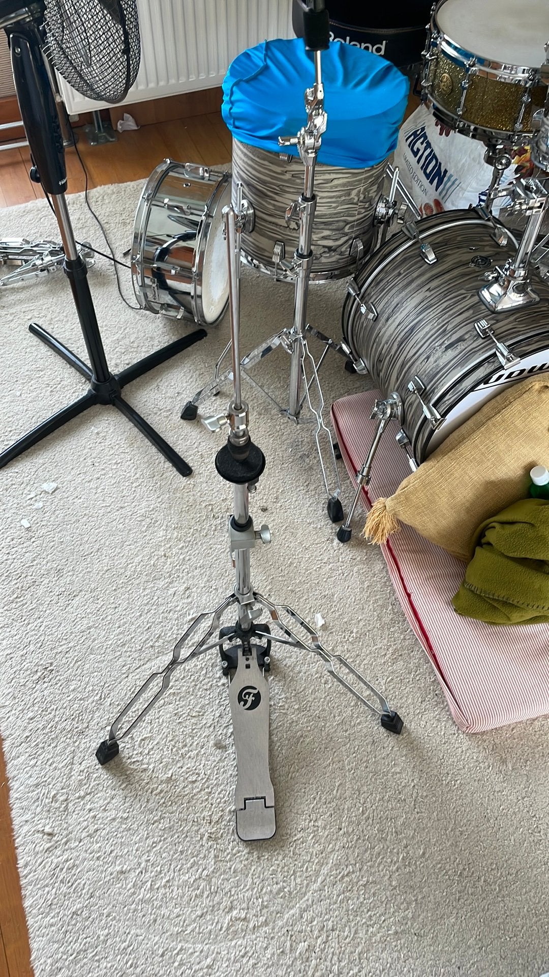 Hihat stand, Ophalen, Zo goed als nieuw, Overige merken